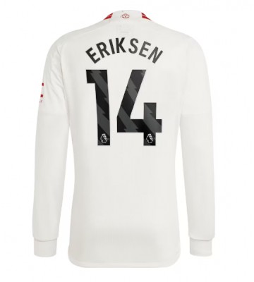 Maillot de foot Manchester United Christian Eriksen #14 Troisième 2023-24 Manche Longue